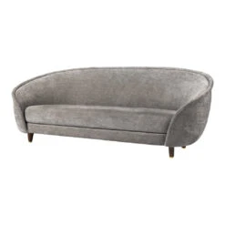 Gubi Revers Sofa -Danish Design Store Revers Sofa 215x100 Wood FullyUpholstered AmericanWalnut Dedar Belsuede 011 F3Q