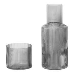Ferm LIVING Ripple Small Carafe Set 14 Ferm LIVING Ripple Small Carafe Set -Danish Design Store Ripple small carafe set 100124 112