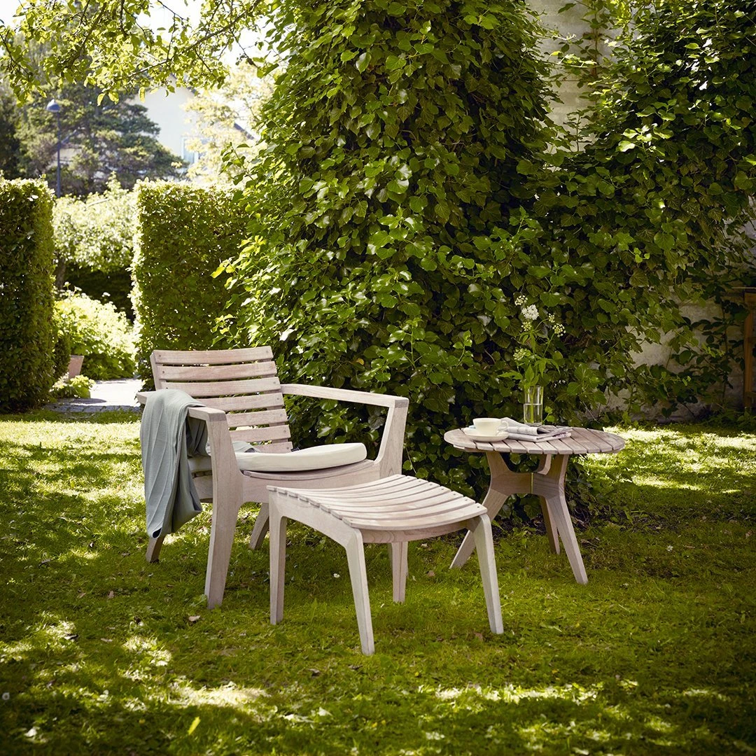 Fritz Hansen Skagerak Regatta Teak Lounge Footstool 4 Fritz Hansen Skagerak Regatta Teak Lounge Footstool - Image 2