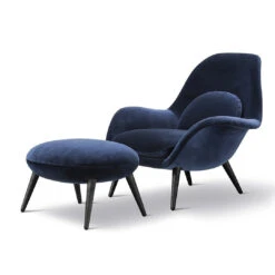 Swoon Ottoman - Fabric Shell (Bottom) -Danish Design Store SC 1770 1771 v2 Harald3 792 Blacklaquered