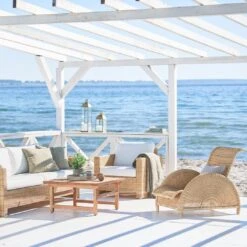 Paris Outdoor Lounge Chair -Danish Design Store SD 130 NAT SD E330 NAT Sixty AJ E33 NAT Paris