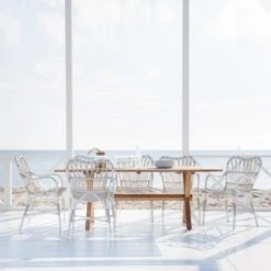 Margret Outdoor Dining Chair 33 Margret Outdoor Dining Chair -Danish Design Store SD E103 Margret Colonial beach bf
