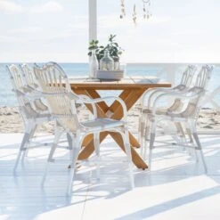 Margret Outdoor Dining Chair 32 Margret Outdoor Dining Chair -Danish Design Store SD E103 Margret Colonial beach hf