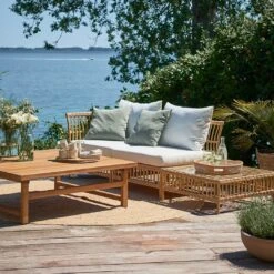 Maggie Outdoor Coffee Table W/ Glass Top -Danish Design Store SD E176 NU SD E177 NU SD E175 NU Maggie 9469U Julian hf SVENDBORG