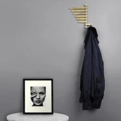 OX Denmarq Seven Coat Rack 11 OX Denmarq Seven Coat Rack -Danish Design Store SEVEN COAT RACK brass 3 copy