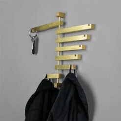 OX Denmarq Seven Coat Rack 10 OX Denmarq Seven Coat Rack -Danish Design Store SEVEN COAT RACK brass 4 copy