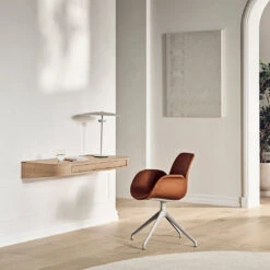 Seed Armchair - Upholstered - 4 - Star Base W/ Gliders - Chrome -Danish Design Store SE 0000 Vala Seed Flor Reflection Ripple Zen Forma Taper 8fc1ef1d 8cc1 45ab 81b6 d76052c48d7f