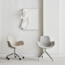 Seed Armchair - Upholstered - 5 - Star Base W/ Wheels - Grey Lacquered Steel 34 Seed Armchair - Upholstered - 5 - Star Base W/ Wheels - Grey Lacquered Steel -Danish Design Store SE 0010 SeedChairFamily StarBase 9a4af5be d86b 4a8f badc a9c0bbb99f41