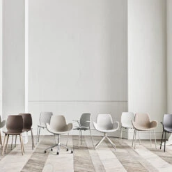 Seed Armchair - Upholstered - 4 - Star Base W/ Gliders - Grey Lacquered Steel 39 Seed Armchair - Upholstered - 4 - Star Base W/ Gliders - Grey Lacquered Steel -Danish Design Store SE 0012 SeedChairFamily All 16322948 2fbf 4563 a093 7c16eaf9006d