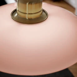 Louis Poulsen PH 3½-3 Glass Pendant 26 Louis Poulsen PH 3½-3 Glass Pendant -Danish Design Store SS22 PH Pale Rose Pendel Top On 09099