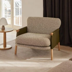 Erik Jorgensen Savannah Lounge Chair -Danish Design Store Savannah Lounge Chair 814 Trace Zero 0002 Eg lys olie