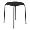 Scope Stool - Seat Upholstered - Stackable 2 Scope Stool - Seat Upholstered - Stackable -Danish Design Store Scope stool black 2
