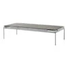 Sett LN12 Coffee Table 2 Sett LN12 Coffee Table -Danish Design Store SettLN12 Smokedcastglassw.DarkChrome