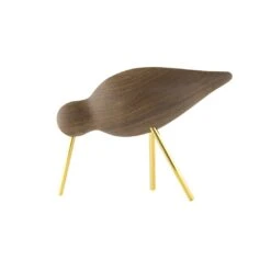 Normann Copenhagen Shorebird - Quickship 25 Normann Copenhagen Shorebird - Quickship -Danish Design Store Shorebird Walnut Brass Medium 01 40e26ca4 49b9 4ed3 9f79 c3269523a4eb
