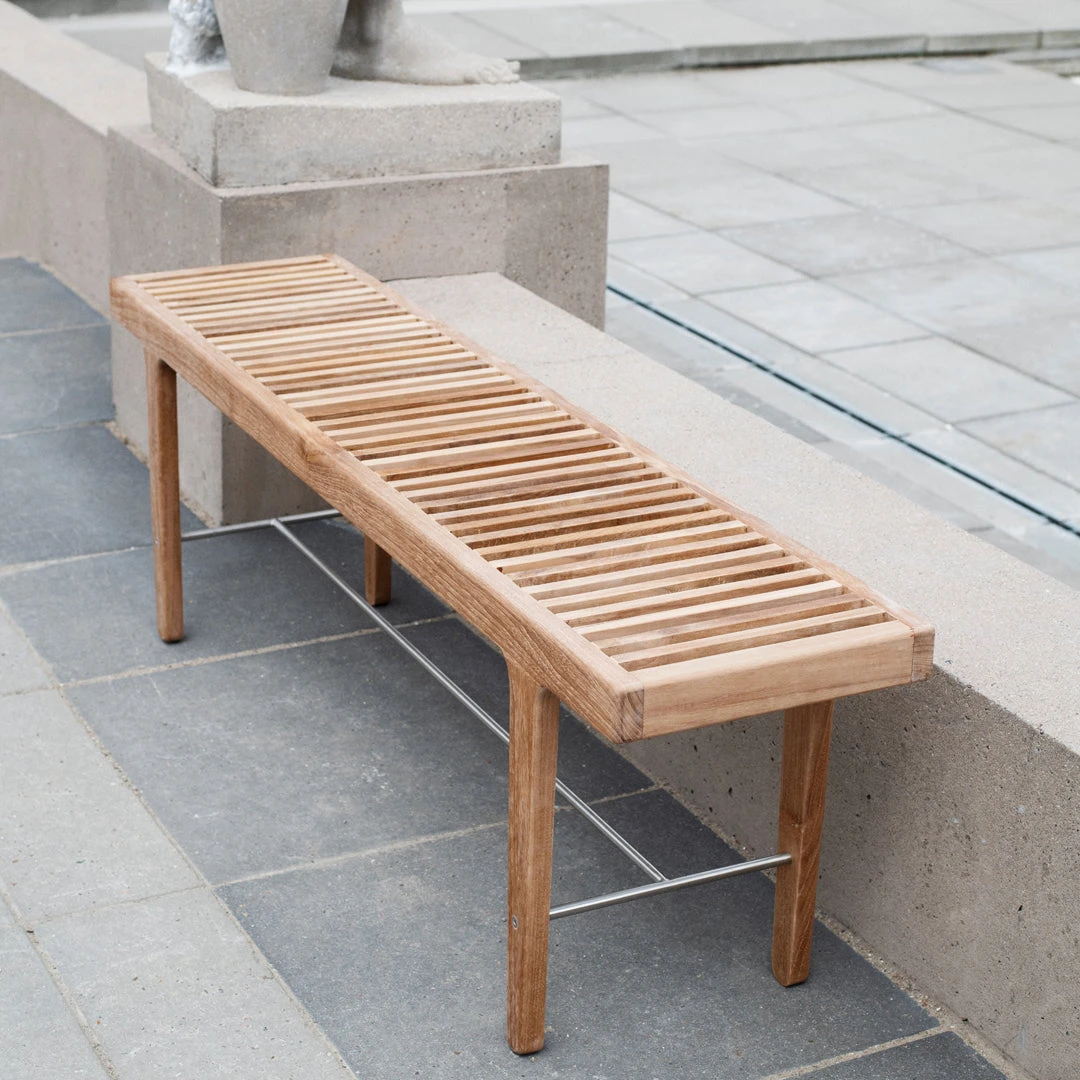 RIB Outdoor Dining Bench 9 RIB Outdoor Dining Bench - Image 7