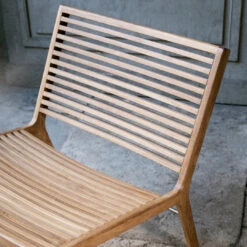 RIB Outdoor Lounge Chair -Danish Design Store Sibast RIB outdoor lounge chair setting 2