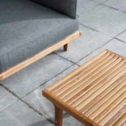 RIB Outdoor Lounge Table - Square 15 RIB Outdoor Lounge Table - Square -Danish Design Store Sibast RIB outdoor modular sofa setting 7
