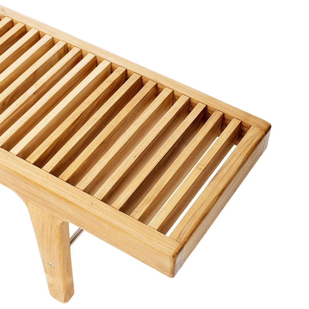 RIB Outdoor Dining Bench 5 RIB Outdoor Dining Bench - Image 3