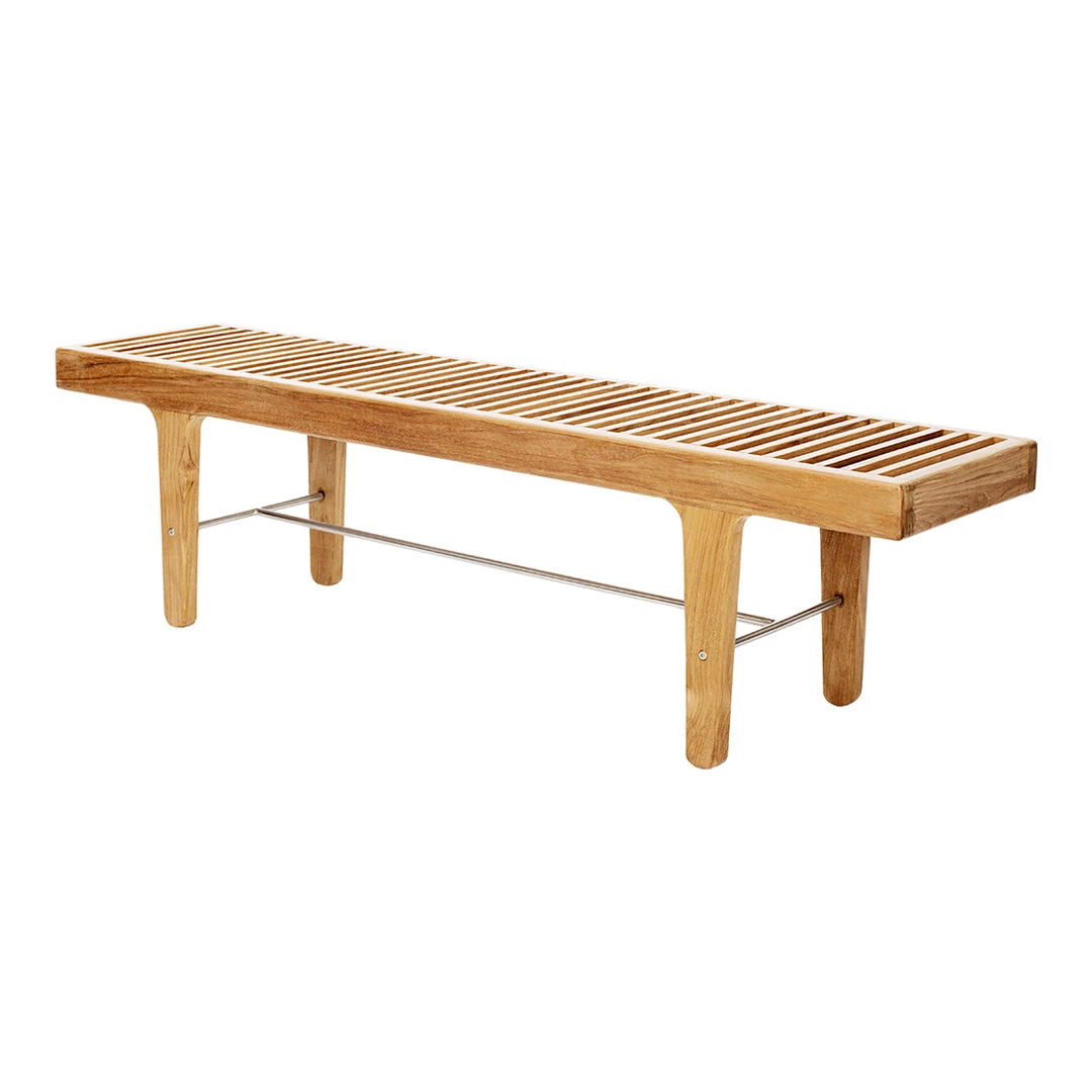 RIB Outdoor Dining Bench 4 RIB Outdoor Dining Bench - Image 2