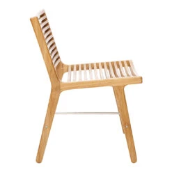 RIB Outdoor Dining Chair -Danish Design Store Sibast outdoor RIB dining chair no arm side