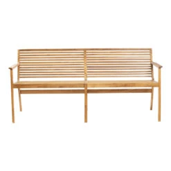 RIB Outdoor Dining Bench - W/ Backrest