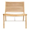 RIB Outdoor Lounge Chair 2 RIB Outdoor Lounge Chair -Danish Design Store Sibast outdoor RIB lounge chair front