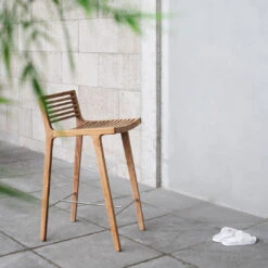 RIB Bar Chair 7 RIB Bar Chair -Danish Design Store SibastRIBoutdoorbarchairsetting