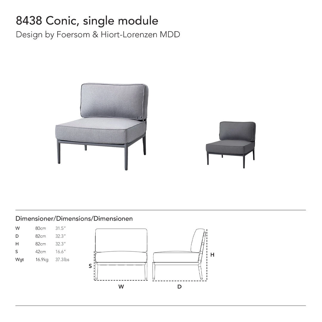 Conic Pre-configured Sofa - Setup 4 7 Conic Pre-configured Sofa - Setup 4 - Image 5