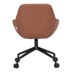 Sinum Dining Armchair - Swivel Base W/ Casters 9 Sinum Dining Armchair - Swivel Base W/ Casters -Danish Design Store Sinum Swivel base with castors Parma col. Cognac V3