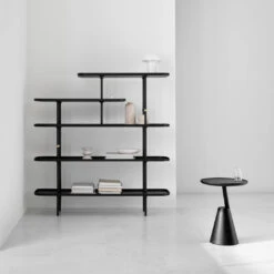 Mate Side Table 33 Mate Side Table -Danish Design Store Slice Tall Medium Mate Black Oak Veneer 300 dpi a3e1e587 bd76 4d13 95b3 91a9e64ccd5b