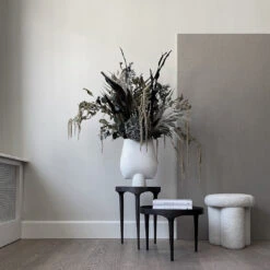 101 COPENHAGEN Big Foot Stool -Danish Design Store Sphere Vase Square big bubble white phantom tables 1