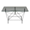 Spider Sofa Coffee Table W/ Square Base - Square Top 1 Spider Sofa Coffee Table W/ Square Base - Square Top -Danish Design Store Spider Square corner table with 80x80 cm transperent glass table top and chromed steel frame 374613 4d86c15a cfba 4bf6 8c86 f6456420f761