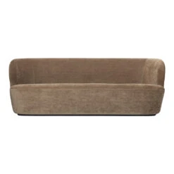 Gubi Stay Sofa 26 Gubi Stay Sofa -Danish Design Store Stay Sofa 220x95 Fixed FullyUpholstered Black Dedar Belsuede 003 Front