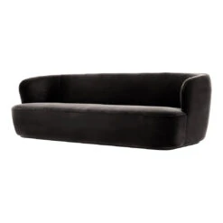 Gubi Stay Sofa 36 Gubi Stay Sofa -Danish Design Store Stay Sofa 260x110 Fixed FullyUpholstered Black GUBI Velvet 130 F3Q