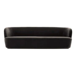 Gubi Stay Sofa 30 Gubi Stay Sofa -Danish Design Store Stay Sofa 260x110 Fixed FullyUpholstered Black GUBI Velvet 130 Front