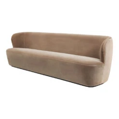 Gubi Stay Sofa 37 Gubi Stay Sofa -Danish Design Store Stay Sofa 260x70 Fixed FullyUpholstered Black GUBI Velvet 208 F3Q