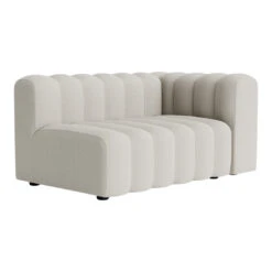 Studio Outdoor Modular Sofa W/ Arms - Modules -Danish Design Store Studio Sofa Outdoor Large Armrest Left Savane Whisper NORR11