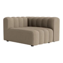 Studio Outdoor Lounge Sofa W/ Arms - Modules 16 Studio Outdoor Lounge Sofa W/ Arms - Modules -Danish Design Store Studio Sofa Outdoor Lounge Medium Armrest Left Savane Coconut NORR11