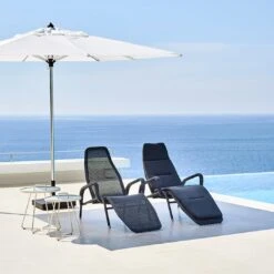 Sunrise Sunchair 25 Sunrise Sunchair -Danish Design Store Sunrise sunchair black On the move Oban parasol f7