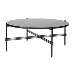 Gubi TS Coffee Table - Round 31 Gubi TS Coffee Table - Round -Danish Design Store TS Table 80 graphite black glass black 253944cd f1b6 42c6 9c14 fce8d4a5a112