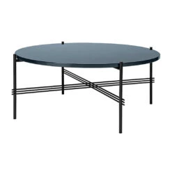 Gubi TS Coffee Table - Round 32 Gubi TS Coffee Table - Round -Danish Design Store TS Table 80 grey blue glass black 9c930635 7336 4a56 8cdf 1962e43c2a10