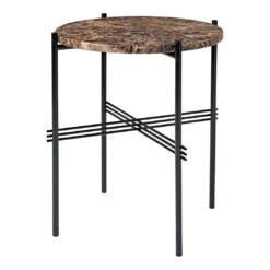 Gubi TS Side Table 18 Gubi TS Side Table -Danish Design Store TS Table Marble 40 Black Brown ec3c9326 a6b0 4a31 9375 f8c98953bc4c