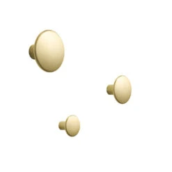 Muuto The Dots Metal Coat Hooks 35 Muuto The Dots Metal Coat Hooks -Danish Design Store The Dots metal 3 sizes brass white low 4e3902b1 7b77 458b a19c d9641a727a0e