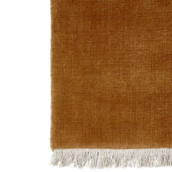 The Moor AP18 / AP19 Rug 24 The Moor AP18 / AP19 Rug -Danish Design Store The Moor AP18 AP19 Golden Brown fringe detail
