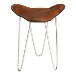 OX Denmarq Trifolium Stool 8 OX Denmarq Trifolium Stool -Danish Design Store Trifolium stool cognac