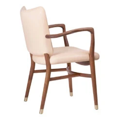 Monarch Dining Chair 38 Monarch Dining Chair -Danish Design Store VLA61 mahogany oil Sif90 back