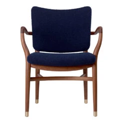 Monarch Dining Chair 36 Monarch Dining Chair -Danish Design Store VLA61 mahogany oil baru0780 front