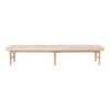 VLA75 Foyer Bench - Seat Upholstered 1 VLA75 Foyer Bench - Seat Upholstered -Danish Design Store VLA75 oak oil sif90 front