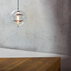 Verpan VP Globe Pendant 30 Verpan VP Globe Pendant -Danish Design Store Verpan Globe Brushed Alu 1 HR