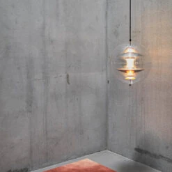 Verpan VP Globe Pendant 36 Verpan VP Globe Pendant -Danish Design Store Verpan Globe Brushed Alu Wave HR